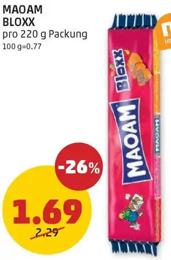PENNY MAOAM BLOXX 220g Angebot