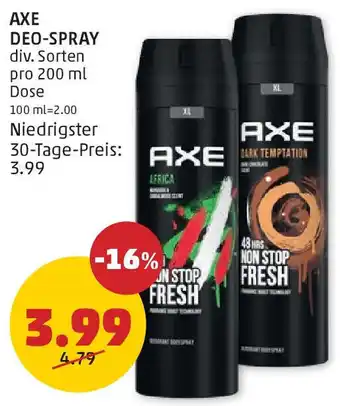 PENNY AXE DEO-SPRAY 200ml Angebot