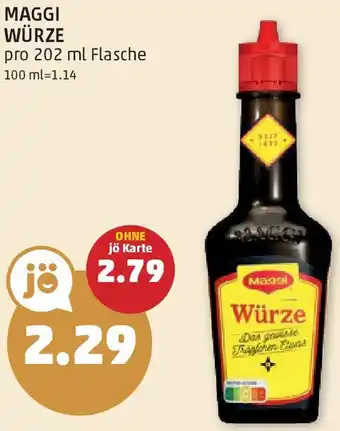 PENNY MAGGI WÜRZE 202ml Angebot