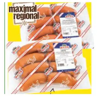 Maximarkt Maier Knacker oder Speckknacker Maximarkt 1 Kilogramm 1 Packung Angebot