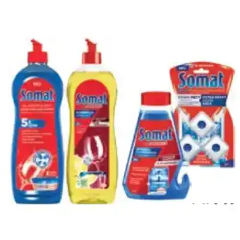 Maximarkt Somat Klarspüler versch. Sorten oder Maschinen-Reiniger oder Tabs Maximarkt 1 Packung Angebot