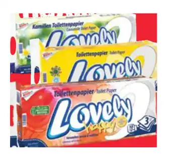Maximarkt Lovely Toilettenpapier versch. Sorten Maximarkt 10 Stück 1 Packung Angebot