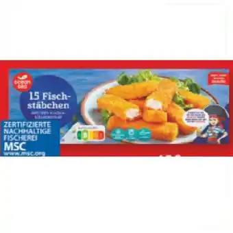 Lidl Ocean Sea MSC Fischstäbchen, Lidl 450 Gramm 1 Packung Angebot