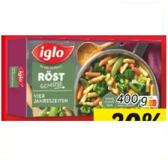 Lidl iglo Röstgemüse Lidl 400 Gramm 1 Packung Angebot