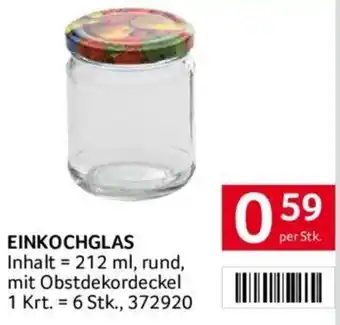 Transgourmet EINKOCHGLAS Angebot