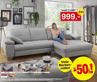 Möbel Ludwig Moderne WOHNLANDSCHAFT Angebot