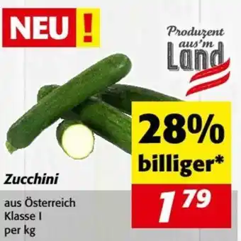 Nah&Frisch Zucchini Angebot