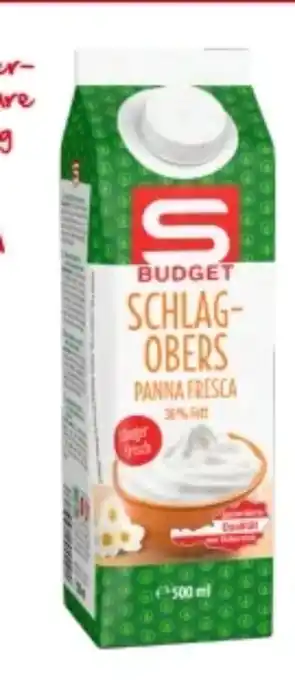 Spar Schlagobers Angebot