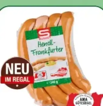 Spar Hendl Frankfurter Angebot