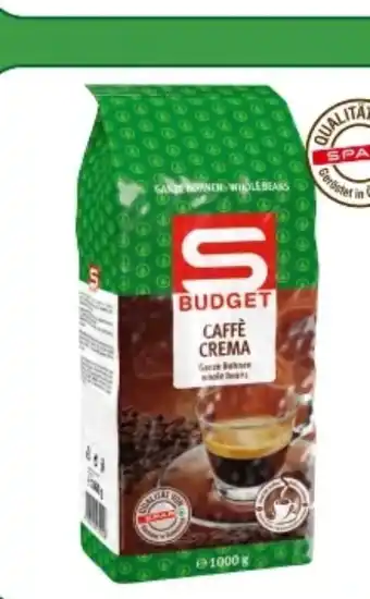 Spar Caffe Crema Angebot
