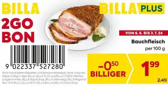 Billa Bauchfleisch Angebot