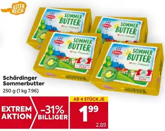 Billa Schärdinger Sommerbutter 250 g Angebot