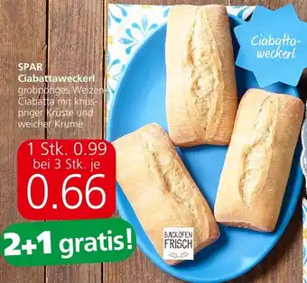 Spar SPAR Ciabattaweckerl Angebot