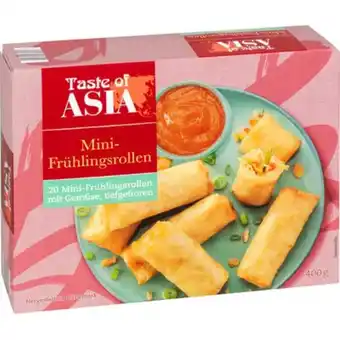 PENNY Taste of Asia Mini-Frühlingsrollen Penny 20 Stück 1 Packung Angebot