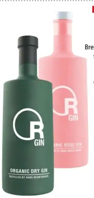 Interspar Organic Gin Angebot
