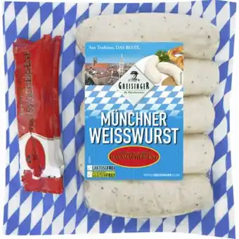 PENNY Greisinger Münchner Weisswürste Penny 350 Gramm 1 Packung Angebot