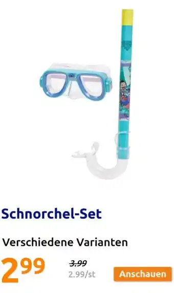 Action Schnorchel-Set Angebot