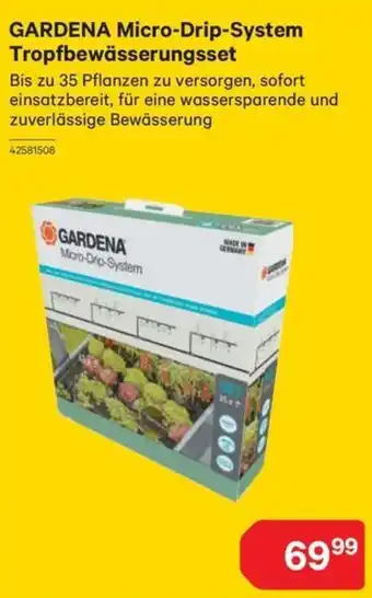 BayWa GARDENA Micro-Drip-System Tropfbewässerungsset Angebot