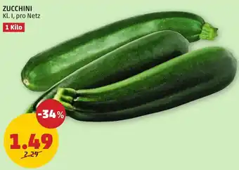 PENNY ZUCCHINI Kl. I, pro Netz 1 Kilo Angebot