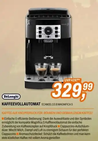 Expert DeLonghi KAFFEEVOLLAUTOMAT Angebot