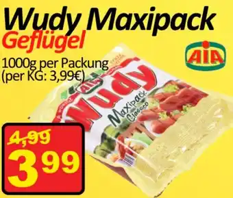 Wurstico Wudy Maxipack Geflügel 1000g Angebot