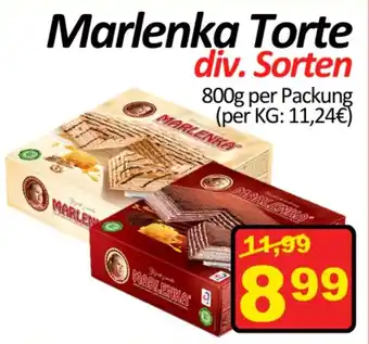 Wurstico Marlenka Torte 800g Angebot