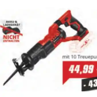 Unimarkt Einhell Akku-Universalsäge TC-US 18 Li-Solo Unimarkt 1 Stück Angebot