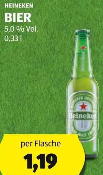 Hofer HEINEKEN BIER 0,33 l Angebot