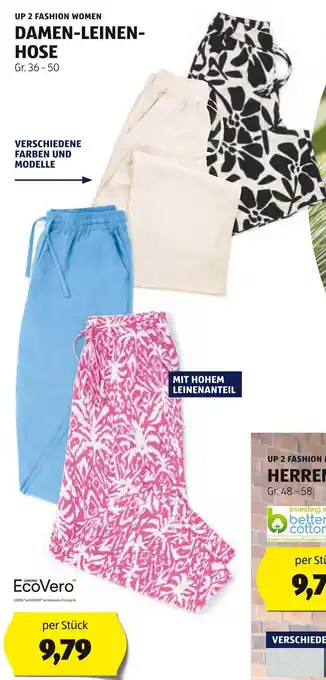 Hofer DAMEN-LEINEN- HOSE Angebot