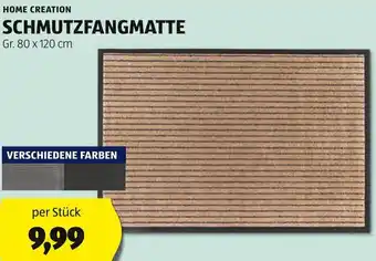 Hofer HOME CREATION SCHMUTZFANGMATTE Angebot
