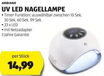 Hofer AMBIANO UV LED NAGELLAMPE Angebot