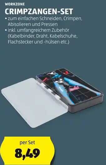 Hofer WORKZONE CRIMPZANGEN-SET Angebot