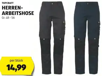 Hofer TOPCRAFT HERREN- ARBEITSHOSE Angebot