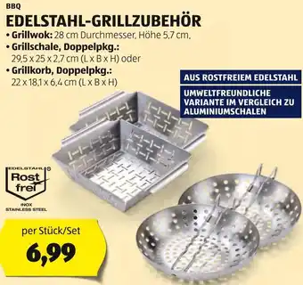 Hofer BBQ EDELSTAHL-GRILLZUBEHÖR Angebot