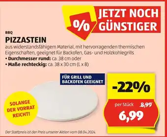 Hofer BBQ PIZZASTEIN Angebot