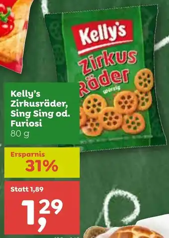 ADEG Kelly's Zirkusräder, Sing Sing od. Furiosi 80g Angebot