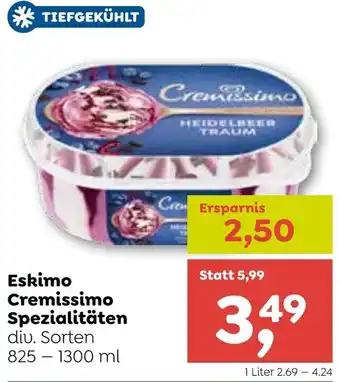 ADEG Eskimo Cremissimo Spezialitäten 825 - 1300ml Angebot
