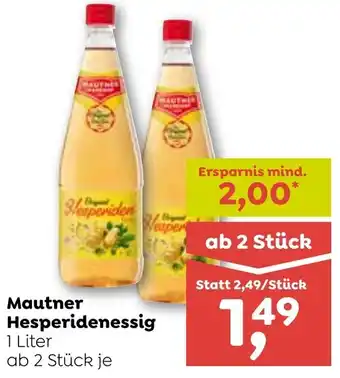 ADEG Mautner Hesperidenessig 1 Liter Angebot