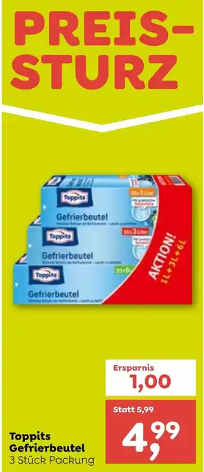 ADEG Toppits Gefrierbeutel Angebot