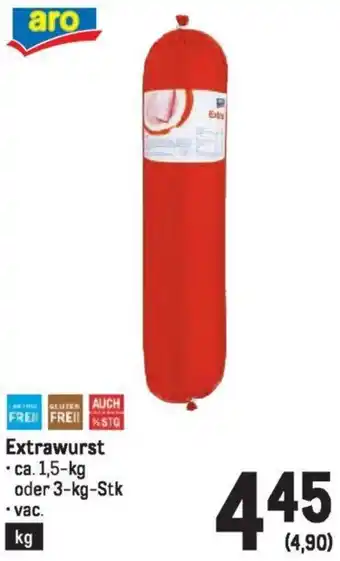 Metro Extrawurst 1.5kg Angebot