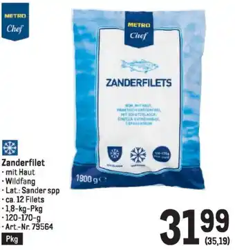Metro Zanderfilet Angebot