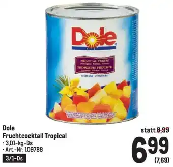 Metro Dole Fruchtcocktail Tropical Angebot