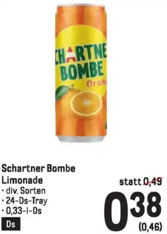Metro Schartner Bombe Limonade Angebot