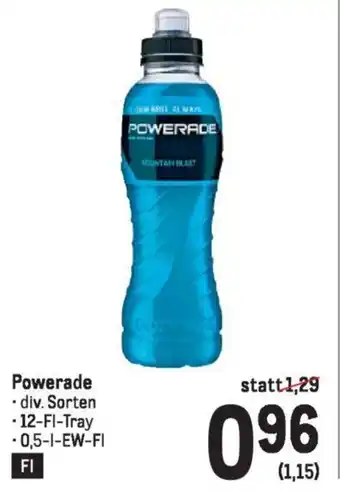 Metro Powerade Angebot