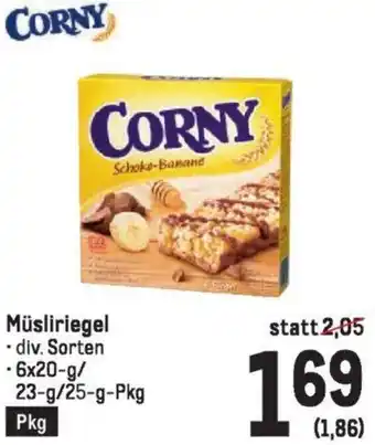 Metro Müsliriegel Angebot