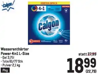 Metro Wasserenthärter Power 4in1 L-Size Angebot