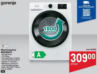 Metro Waschmaschine WNE186APS Angebot