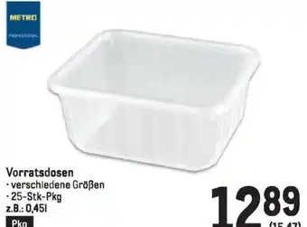 Metro Vorratsdosen Angebot