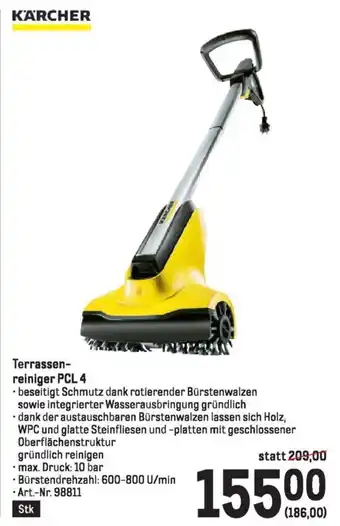 Metro Terrassen- reiniger PCL 4 Angebot