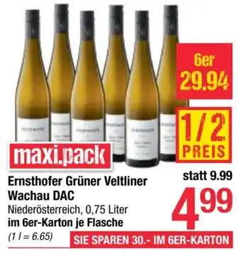 Maximarkt Ernsthofer Grüner Veltliner Wachau DAC Angebot